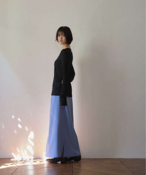 ason wide pants skirtスカートMサイズ 韓国 BOTTOM - 애즈온