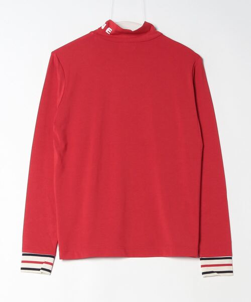 Picone CLUB(ピッコーネクラブ)の「長袖ハイネックプルオーバー(Tシャツ/カットソー・レディース・ホワイト/グリーン/レッド/ネイビー・L/M/S)」の12枚目の写真