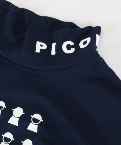 Picone CLUB(ピッコーネクラブ)の「長袖ハイネックプルオーバー(Tシャツ/カットソー・レディース・ホワイト/グリーン/レッド/ネイビー・L/M/S)」の10枚目の写真