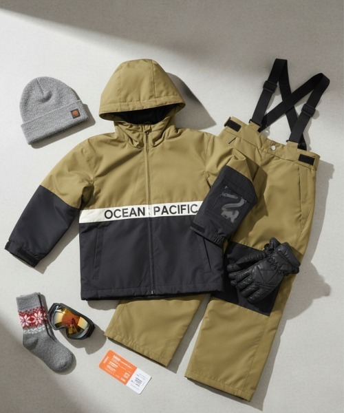 OP/オーピー】キッズスノーボード用上下セット スキー スノボー