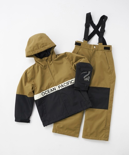 OP/オーピー】キッズスノーボード用上下セット スキー スノボー