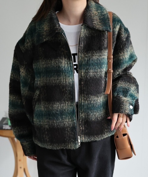 model：162cm 着用サイズ：F