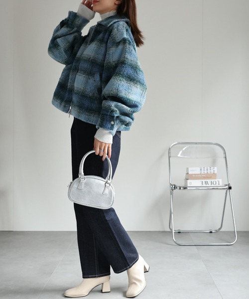 model：162cm 着用サイズ：F