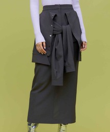 THINGS THAT MATTER | SHIRTS LAYERED SKIRT / シャツレイヤードスカート(スカート)