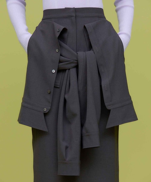 Josemoon SHIRT LAYERD SKIRT/シャツレイヤードスカート JOSE MOON スカート SHIRT LAYERD SKIRT/シャツレイヤード