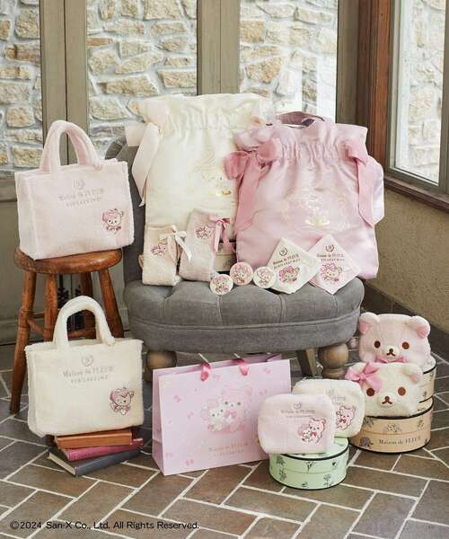 Maison de FLEUR（メゾンドフルール）の「コリラックマ タオルハンカチ