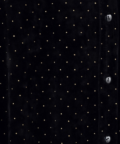 ベロアドットシャツ 283945（シャツ/ブラウス）｜LOWRYS FARM（ローリーズファーム）