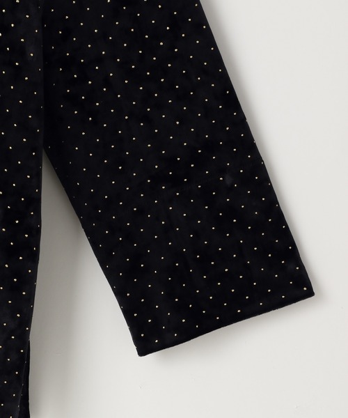 ベロアドットシャツ 283945（シャツ/ブラウス）｜LOWRYS FARM（ローリーズファーム）