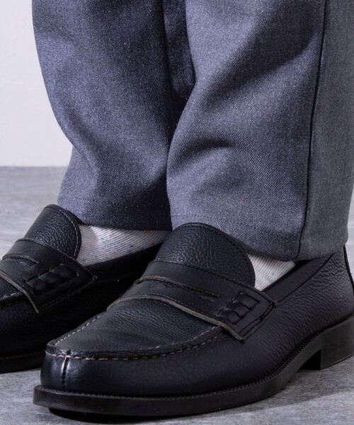 【セール】【ビジカジ対応】【GLOSTER】ウールライク L字型 パイピング ポケット スリムパンツ（その他パンツ）｜GLOSTER（グロスター）