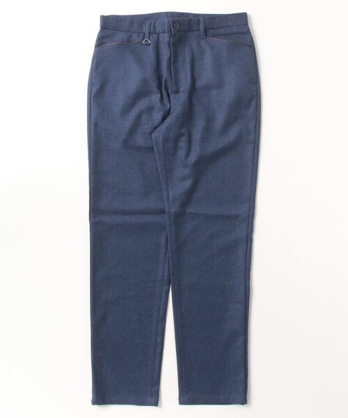 【セール】【ビジカジ対応】【GLOSTER】ウールライク L字型 パイピング ポケット スリムパンツ（その他パンツ）｜GLOSTER（グロスター）