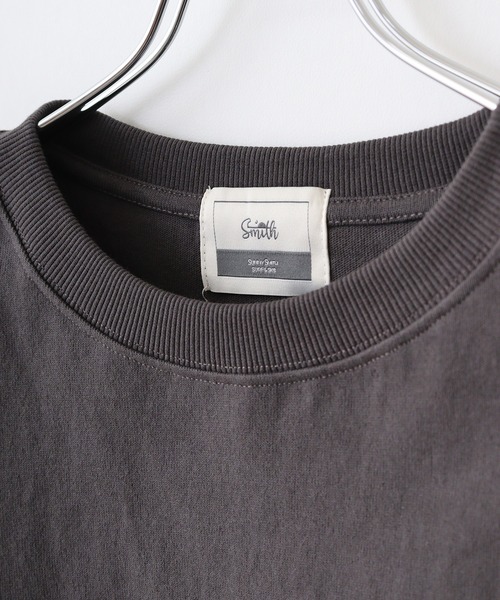 Sunny Smith(サニースミス)の「Sunnysmith Smith Signature ワンポイント刺繍ロングスリーブTシャツ(Tシャツ/カットソー・メンズ・ホワイト系/ホワイト/スミクロ・M/L)」の9枚目の写真