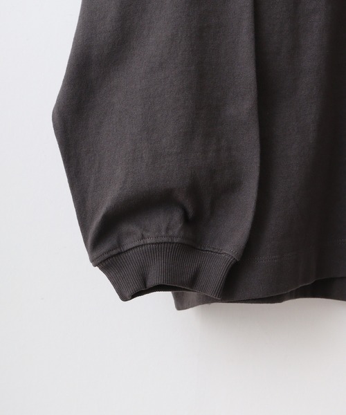 Sunny Smith(サニースミス)の「Sunnysmith Smith Signature ワンポイント刺繍ロングスリーブTシャツ(Tシャツ/カットソー・メンズ・ホワイト系/ホワイト/スミクロ・M/L)」の11枚目の写真