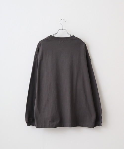 Sunny Smith(サニースミス)の「Sunnysmith Smith Signature ワンポイント刺繍ロングスリーブTシャツ(Tシャツ/カットソー・メンズ・ホワイト系/ホワイト/スミクロ・M/L)」の12枚目の写真