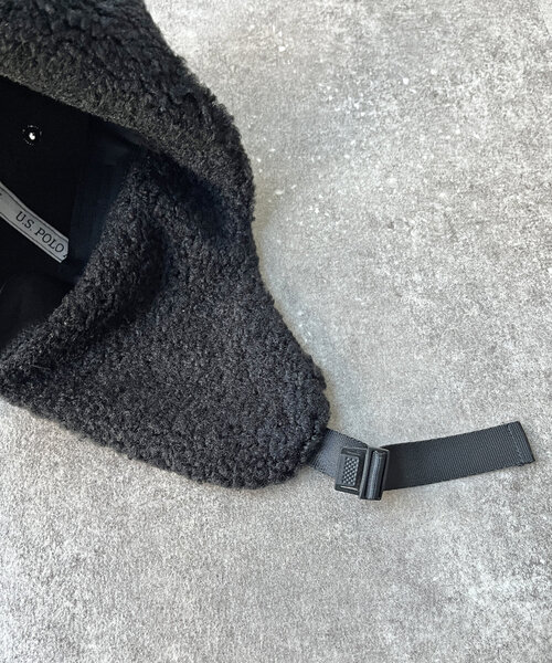 U.S. POLO ASSN.(ユーエスポロアッスン)の「ボアフライトキャップ(キャップ・メンズ・ブラウン/ブラック・FREE)」の16枚目の写真
