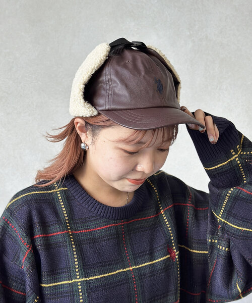 U.S. POLO ASSN.(ユーエスポロアッスン)の「ボアフライトキャップ(キャップ・メンズ・ブラウン/ブラック・FREE)」の18枚目の写真