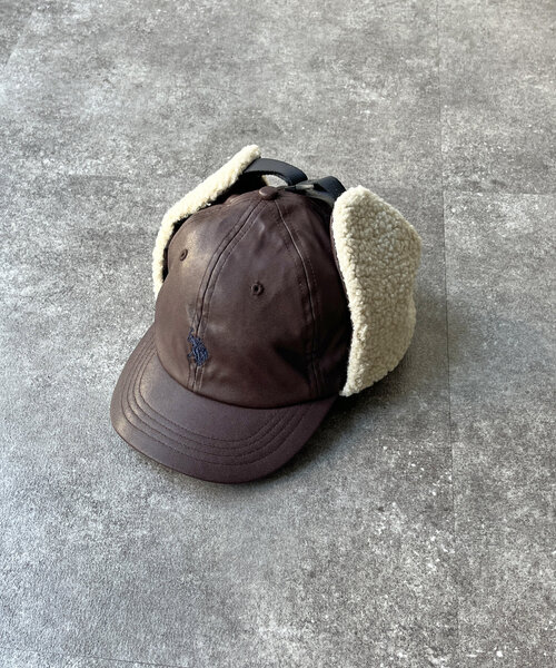 U.S. POLO ASSN.(ユーエスポロアッスン)の「ボアフライトキャップ(キャップ・メンズ・ブラウン/ブラック・FREE)」の22枚目の写真