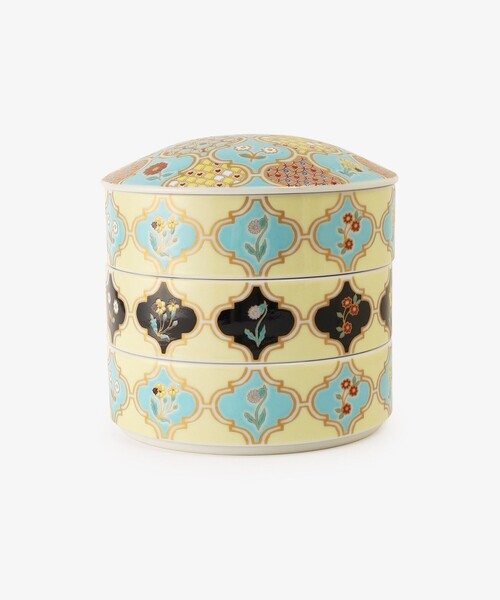 九谷焼三段重/ナタリー・レテ｜Afternoon Tea LIVING｜九谷焼三段重