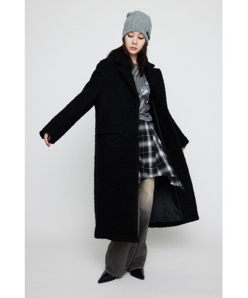 LAGUA GEM（ラグアジェム）の「ASYMMETRY チェックスカート（スカート・レディース・ネイビー/ブラック・SMALL/MEDIUM）」の5枚目の写真