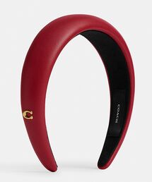 COACH（コーチ）の「レザー ヘッドバンド（ヘアバンド）」 - WEAR