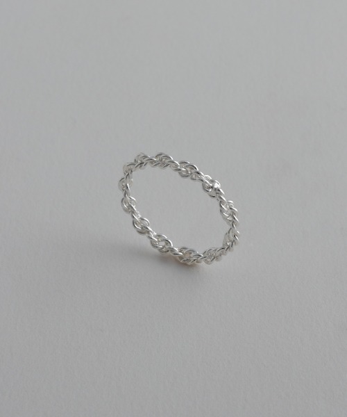 whoseA(フーシー)の「【silver925】TwistchainRING/ツイストチェーンリング(リング・レディース・シルバー・16号/12号/10号)」の12枚目の写真