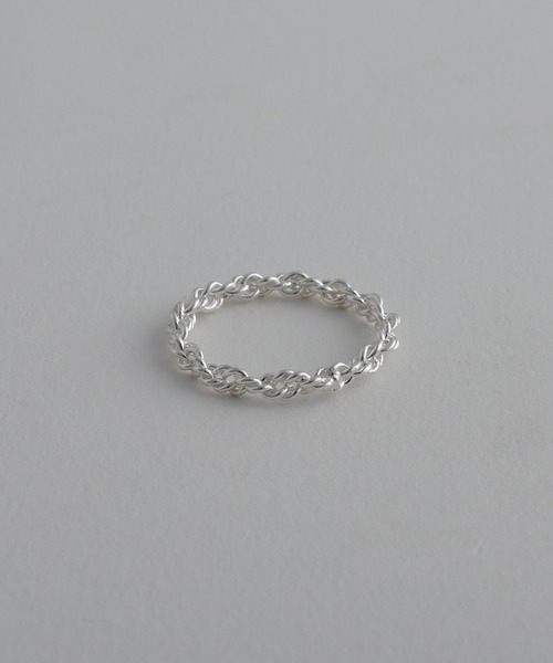 whoseA(フーシー)の「【silver925】TwistchainRING/ツイストチェーンリング(リング・レディース・シルバー・16号/12号/10号)」の13枚目の写真