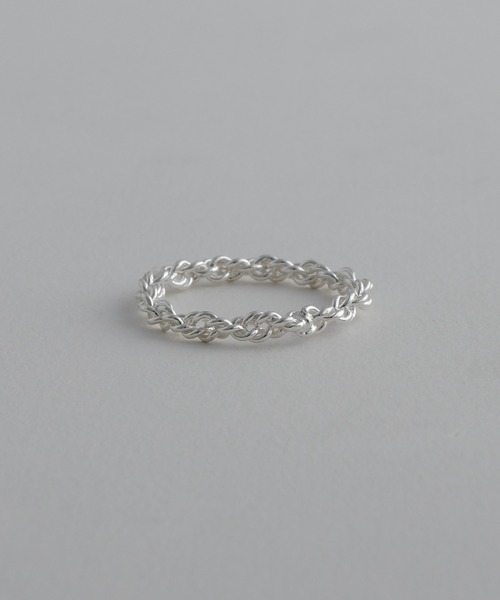 whoseA(フーシー)の「【silver925】TwistchainRING/ツイストチェーンリング(リング・レディース・シルバー・16号/12号/10号)」の14枚目の写真