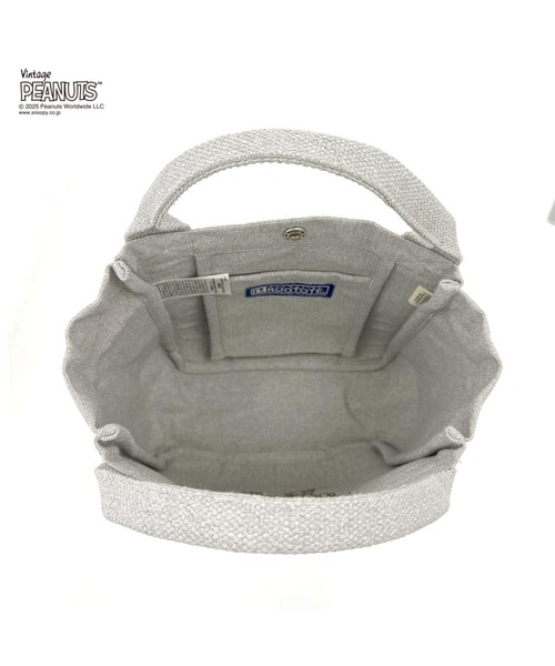 Vintage PEANUTS（ビンテージピーナッツ）の「ルートート / IP.デリ.ピーナッツ-0A（トートバッグ・レディース・ベージュ/グレー/アイボリー・FREE）」の12枚目の写真