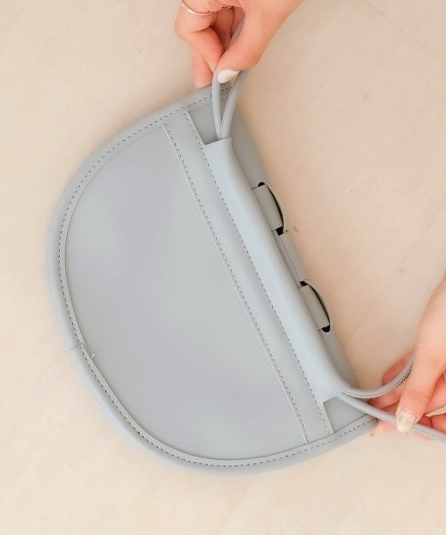 Bab(バブ)の「クロスデザイン2WAYバッグ(ショルダーバッグ・レディース・キャメル/グリーン/ライトブルー・FREE)」の7枚目の写真