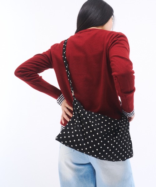 FEKETE（フェケテ）の「POLKA DOT 2WAY SHOULDER BAG / ドット2WAYショルダーバッグ（ショルダーバッグ・レディース・ホワイト/ブラック・FREE）」の10枚目の写真