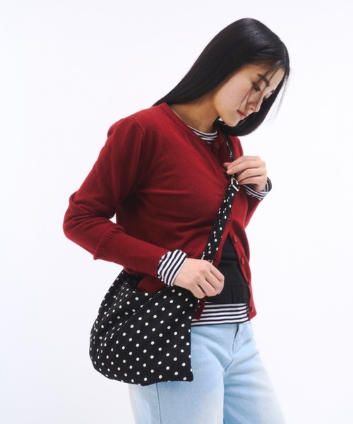 FEKETE 2WAYショルダーバッグ FEKETE（フェケテ）の「POLKA DOT 2WAY SHOULDER BAG / ドット