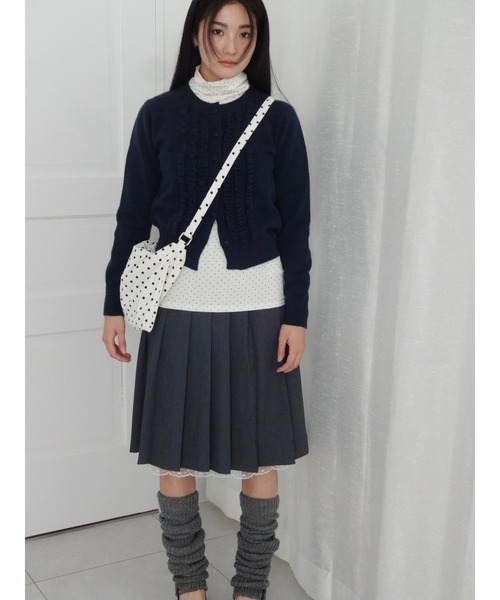 FEKETE（フェケテ）の「POLKA DOT 2WAY SHOULDER BAG / ドット2WAYショルダーバッグ（ショルダーバッグ・レディース・ホワイト/ブラック・FREE）」の19枚目の写真