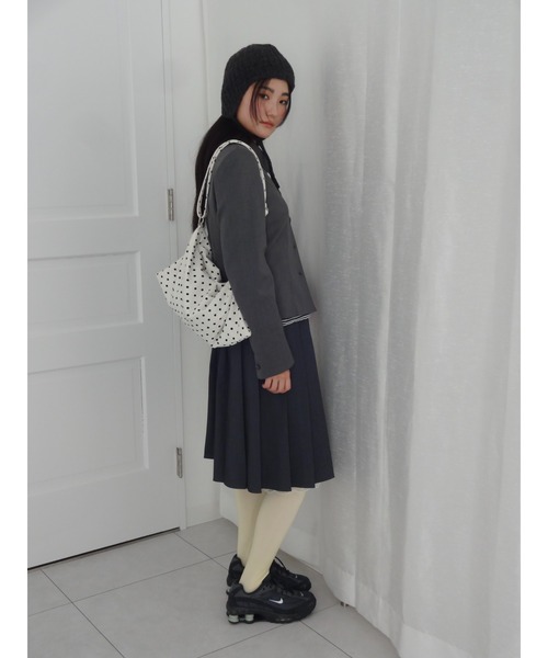 FEKETE 2WAYショルダーバッグ FEKETE（フェケテ）の「POLKA DOT 2WAY SHOULDER BAG / ドット