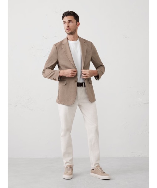 【1度のみ着用】BANANA REPUBLIC ツイードジャケット (サイズ6) BANANA REPUBLIC ジャケット テーラードジャケット FACTORY