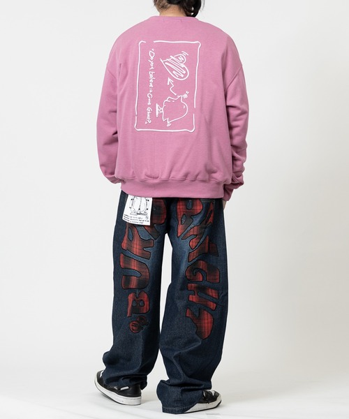 JOHN'S CLOSET（ジョンズクローゼット）の「【13】モチーフアップリケ バレルレッグジーンズ/コクーンデニム（デニムパンツ・メンズ・ブラック/ブルー/ブルー系2/ブラック系2/ブラック系1/ブルー系1・MEDIUM/LARGE）」の12枚目の写真