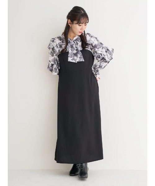 激レアな インパクト大な➠カメリア➠➠➠➠➠薔薇のワンピース CATEGORY One-Piece/ワンピース | KIST ONLINE STORE