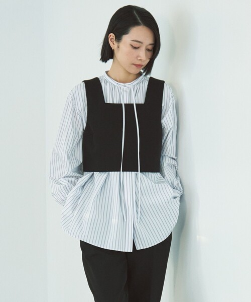 UNFILO(アンフィーロ)の「イージーチノ ビスチェ(その他トップス・レディース・ベージュ系/ブラック系・X-LARGE)」の8枚目の写真