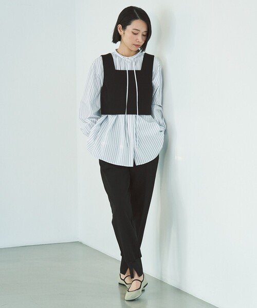 UNFILO(アンフィーロ)の「イージーチノ ビスチェ(その他トップス・レディース・ベージュ系/ブラック系・X-LARGE)」の9枚目の写真