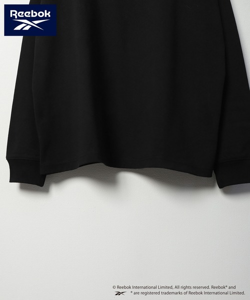 Reebok（リーボック）の「【REEBOK】 2タイプ（ スタンダード & ラグラン ）長袖 Tシャツ / ロンT（Tシャツ/カットソー・メンズ・ホワイト/ブラック/ホワイト×ブラック・MEDIUM/LARGE/X-LARGE）」の19枚目の写真
