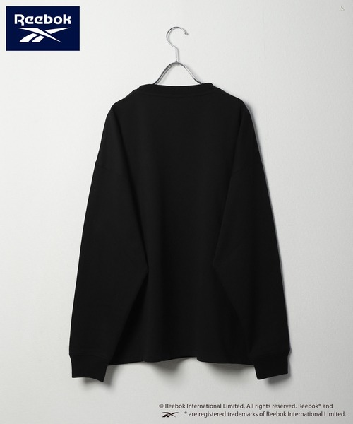 Reebok（リーボック）の「【REEBOK】 2タイプ（ スタンダード & ラグラン ）長袖 Tシャツ / ロンT（Tシャツ/カットソー・メンズ・ホワイト/ブラック/ホワイト×ブラック・MEDIUM/LARGE/X-LARGE）」の20枚目の写真