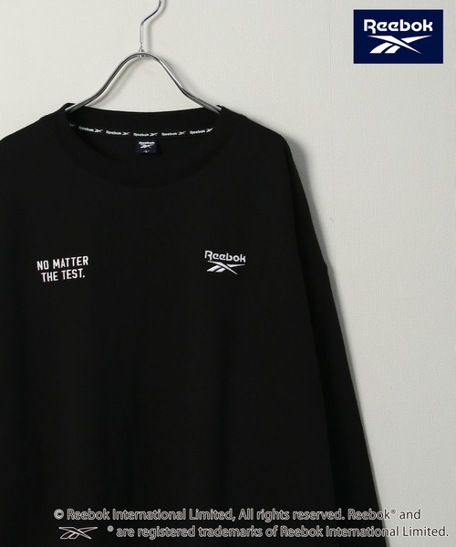 Reebok（リーボック）の「【REEBOK】 2タイプ（ スタンダード & ラグラン ）長袖 Tシャツ / ロンT（Tシャツ/カットソー・メンズ・ホワイト/ブラック/ホワイト×ブラック・MEDIUM/LARGE/X-LARGE）」の14枚目の写真