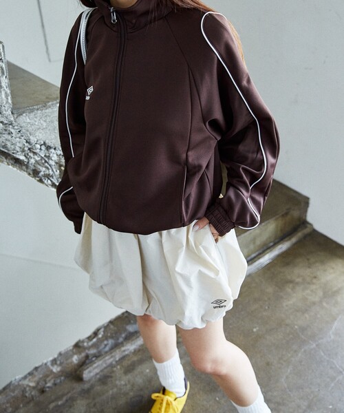 UMBROx PUBLUX アンブロ　インナーパンツ付き　バルーン ミニスカート UMBROx PUBLUX アンブロ インナーパンツ付き バルーン ミニ