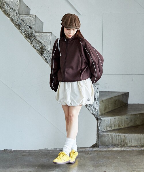 UMBROx PUBLUX アンブロ　インナーパンツ付き　バルーン ミニスカート UMBRO（アンブロ）の「UMBRO × PUBLUX/アンブロ インナーパンツ付き