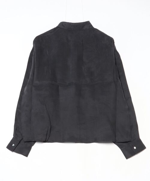 ROSE BUD - ローズバッド  ビックシャツ  2way 新品  未使用 ROSE BUD（ローズバッド）の「シルクライクビッグシャツ（シャツ