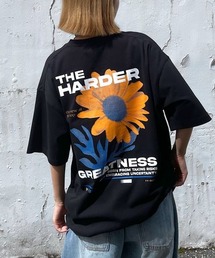 PBLIM | 《UNISEX》ポスターフラワーTシャツ(Tシャツ/カットソー)