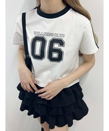 【プチプラ\2199★】2ラインナンバリングTシャツ