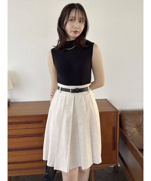 dazzlin(ダズリン)の「HWベルトミディスカート(スカート・レディース・ネイビー/グレー/アイボリー・SMALL/MEDIUM)」の18枚目の写真