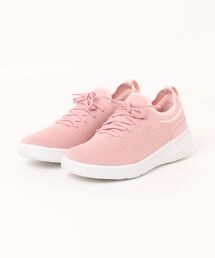 SUPER-Q KNIT SLIP-ON LACED SNEAKERS