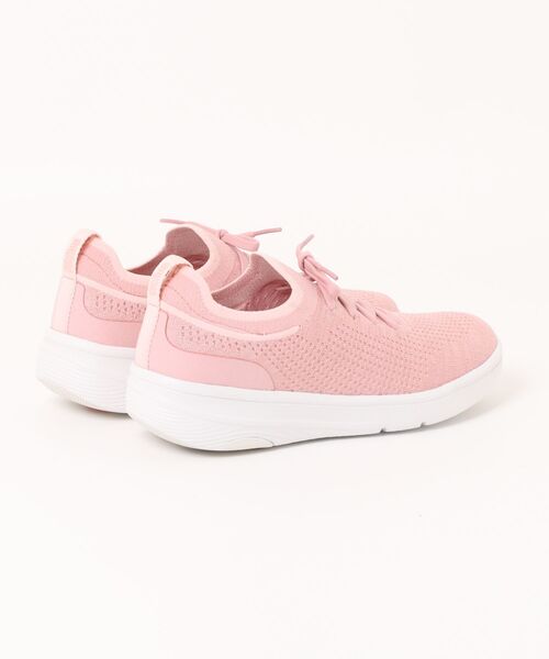 fitflop(フィットフロップ)の「SUPER-Q KNIT SLIP-ON LACED SNEAKERS(スニーカー・レディース・ピンク/ライトブルー/ブラック・US8/US7.5/US7/US6.5/US6/US5.5/US5)」の4枚目の写真