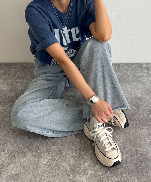 AVANT CONVERSE（アヴァンコンバース）の「【CONVERSE/コンバース】オールスターサージトレーナーOX（スニーカー・レディース・ライトグレー・24.5/23.5）」の5枚目の写真