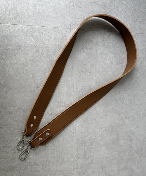 Chez toi（シェトワ）の「綿麻バケツショルダー（トートバッグ・レディース・ブラック/アイボリー/ブラウン・FREE）」の9枚目の写真